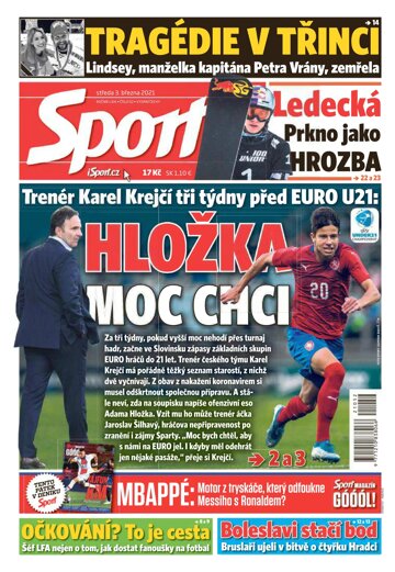 Obálka e-magazínu Sport 3.3.2021