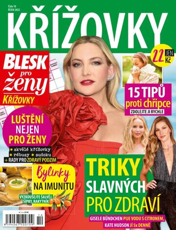 Obálka e-magazínu Blesk pro ženy Křížovky 10/2022