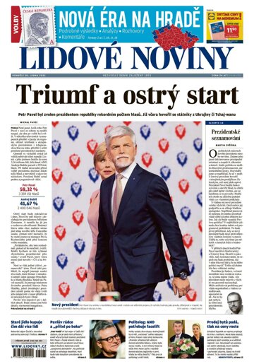 Obálka e-magazínu Lidové noviny 30.1.2023