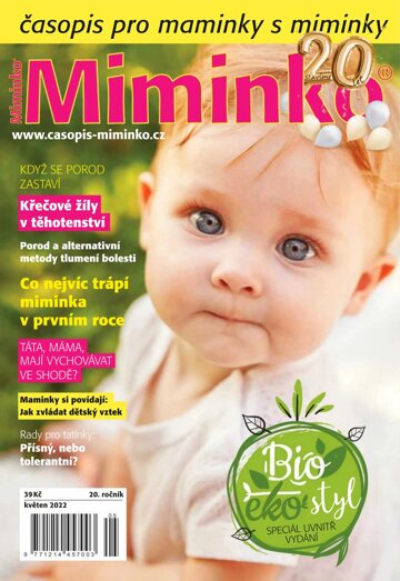 Obálka e-magazínu Miminko 5/2022