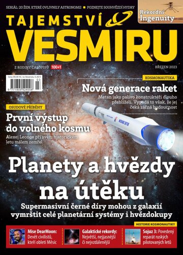 Obálka e-magazínu Tajemství Vesmíru 3/2023