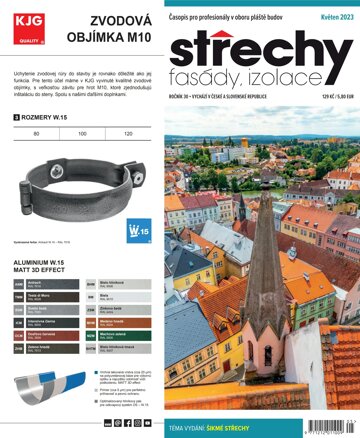 Obálka e-magazínu Střechy, Fasády, Izolace 5/2023