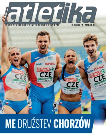 Obálka e-magazínu ATLETIKA 2/2023