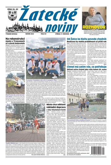 Obálka e-magazínu Žatecké noviny 29/24