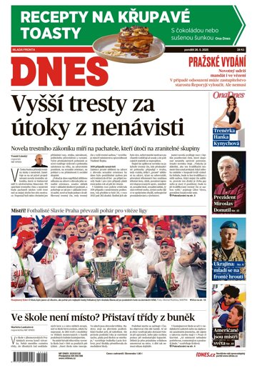 Obálka e-magazínu MF Dnes 26.5.2025