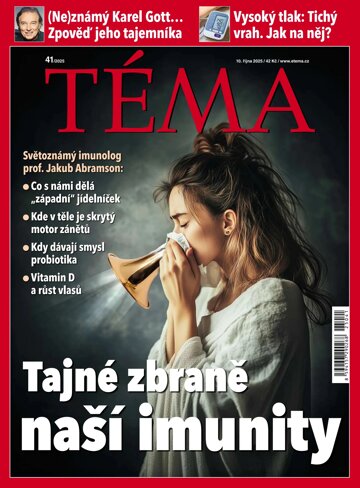Obálka e-magazínu TÉMA 10.10.2025