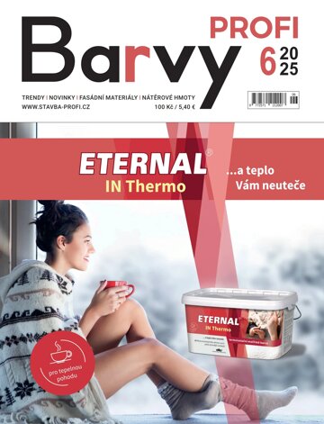 Obálka e-magazínu BARVY Profi 6/2025