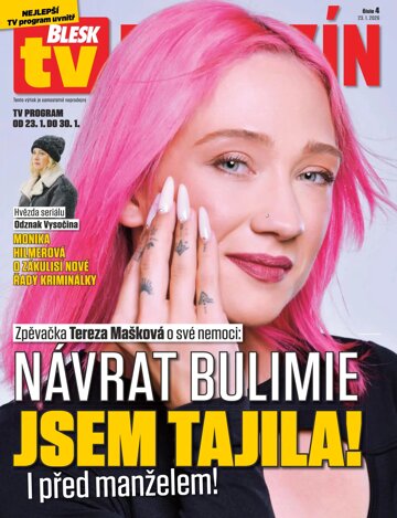 Obálka e-magazínu Blesk Tv magazín - 23.01.2026