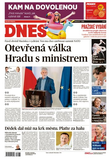 Obálka e-magazínu MF Dnes 28.1.2026