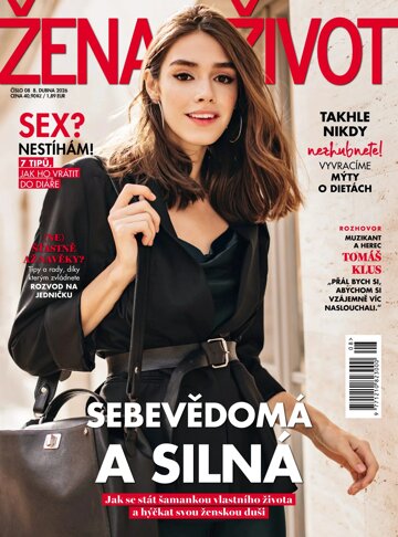 Obálka e-magazínu Žena a život 8/2026