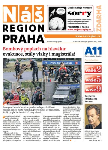 Obálka e-magazínu Náš Region - Praha 30/2026