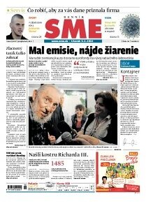 Obálka e-magazínu SME 5.2.2013