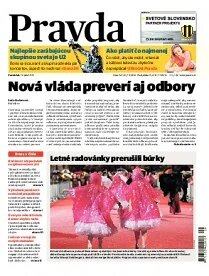 Obálka e-magazínu Pravda 19.7.2010