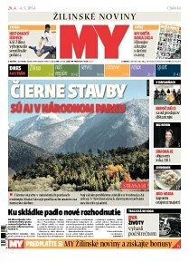 MY Žilinské noviny 28/4/4.5.2014