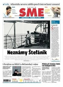 Obálka e-magazínu SME 5.5.2014