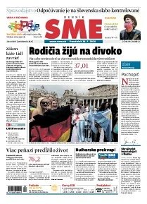 Obálka e-magazínu SME 14.7.2014