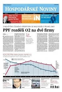 Obálka e-magazínu Hospodářské noviny 157 - 13.8.2014