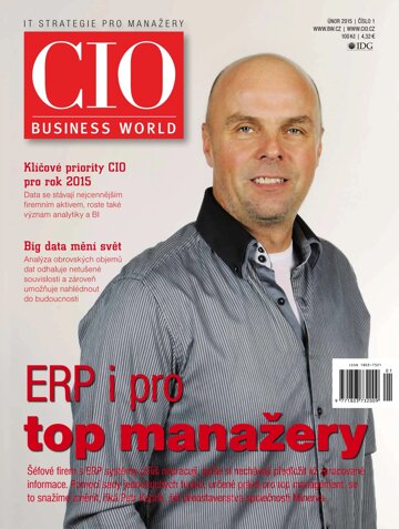 Obálka e-magazínu CIO Business World 1/2015
