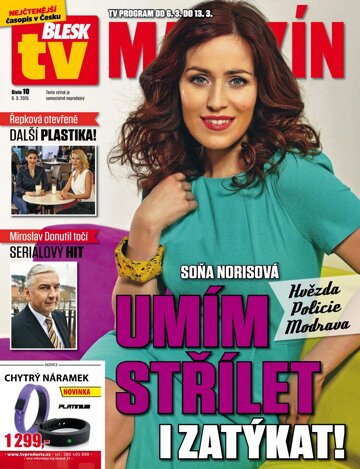 Obálka e-magazínu Blesk Tv magazín - 6.3.2015