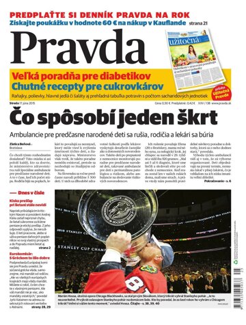 Obálka e-magazínu Pravda 17.6.2015