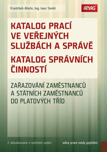 Obálka e-magazínu Katalog prací – uplatňování podle povolání a platových tříd ve veřejných službách a správě 2015