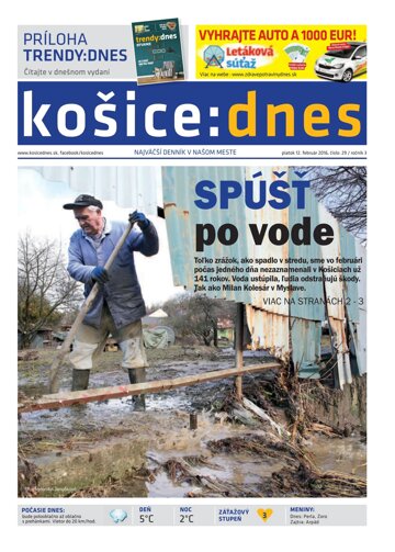 Obálka e-magazínu košice:dnes 12.2.2016