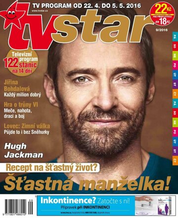 Obálka e-magazínu TV Star 9/2016
