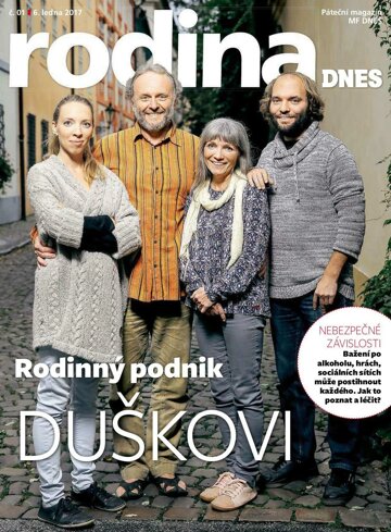 Obálka e-magazínu Magazín RODINA DNES - 6.1.2017