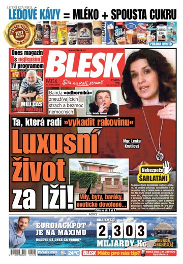 Obálka e-magazínu Blesk 25.5.2018