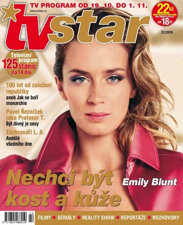 Obálka e-magazínu TV Star 22/2018