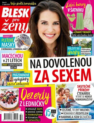 Obálka e-magazínu Blesk pro ženy 32/2020