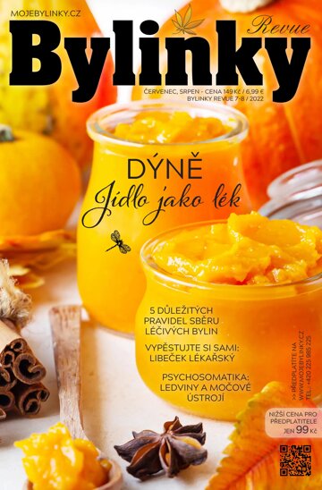Obálka e-magazínu Bylinky 7-8/2022
