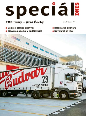 Obálka e-magazínu Magazín DNES SPECIÁL Jižní Čechy - 27.1.2023