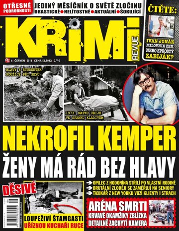 Obálka e-magazínu Krimi revue 6/16