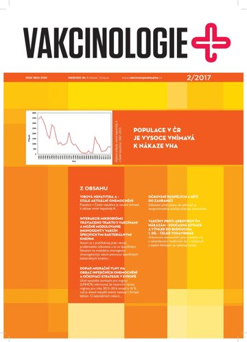 Obálka e-magazínu Vakcinologie 2/2017