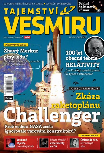 Obálka e-magazínu Tajemství Vesmíru 1-2/2016