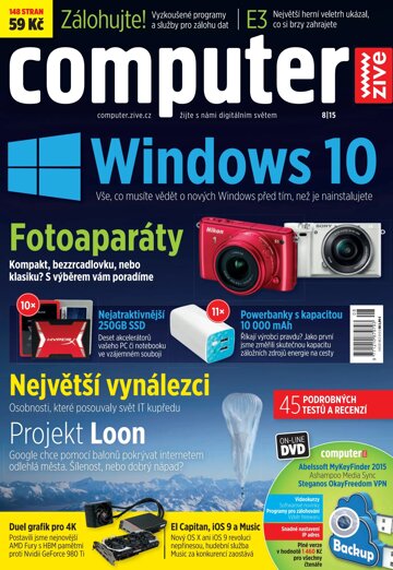 Obálka e-magazínu Computer 8/2015