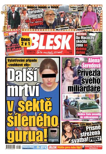 Obálka e-magazínu Blesk 1.7.2023