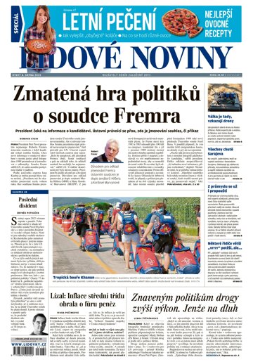 Obálka e-magazínu Lidové noviny 8.8.2023