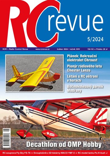 Obálka e-magazínu RC revue 5/2024
