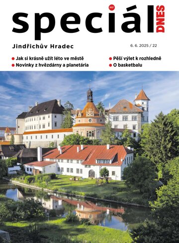 Obálka e-magazínu Magazín DNES SPECIÁL Jižní Čechy - 6.6.2025