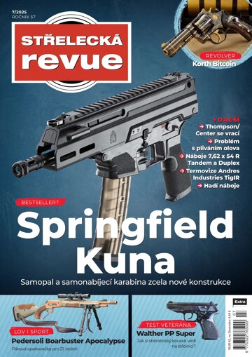 Obálka e-magazínu Střelecká revue 7/2025