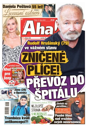 Obálka e-magazínu AHA! 17.10.2025