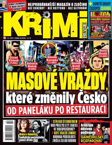 Obálka e-magazínu Krimi revue 10/2025