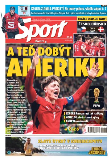 Obálka e-magazínu Sport 31.3.2026