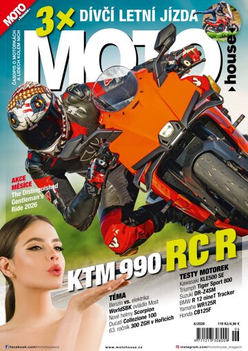 Obálka e-magazínu Motohouse 6/2026