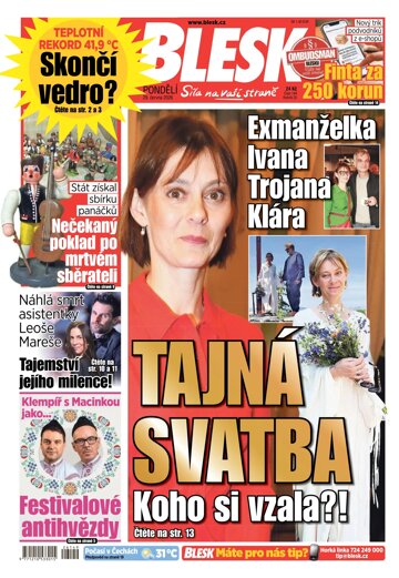 Obálka e-magazínu Blesk 29.6.2026