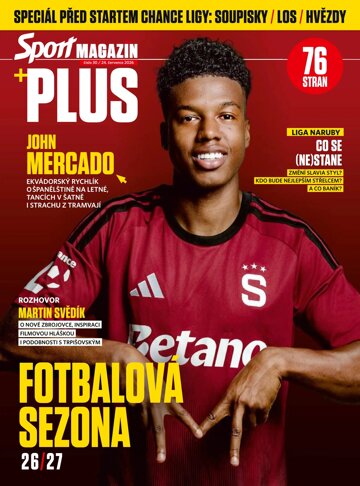 Obálka e-magazínu SPORT Magazín 24.7.2026