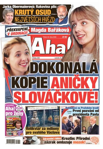 Obálka e-magazínu AHA! 30.10.2026
