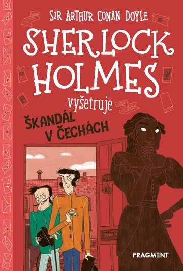 Obálka knihy Sherlock Holmes vyšetruje: Škandál v Čechách
